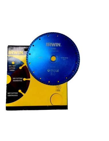 Disc turbo taiere fina materiale constructii 230 mm 22.2 IRWIN