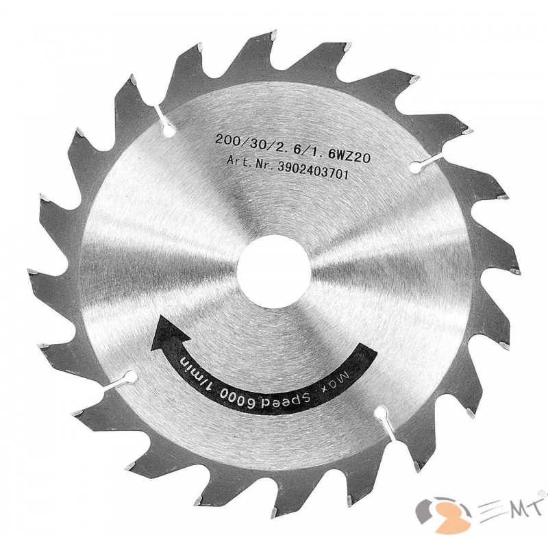 Panza circular HM 200 x 3,0 x 30 mm, T20 pt. TK 200 R / RS